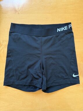 Black Nike Pro Women’s Spandex Shorts